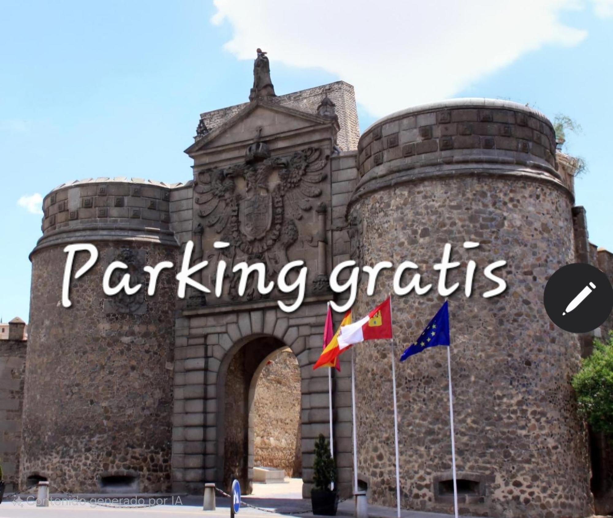 Puerta De Bisagra-Parking Gratis- Con 2 Habitaciones Toledo Exterior foto